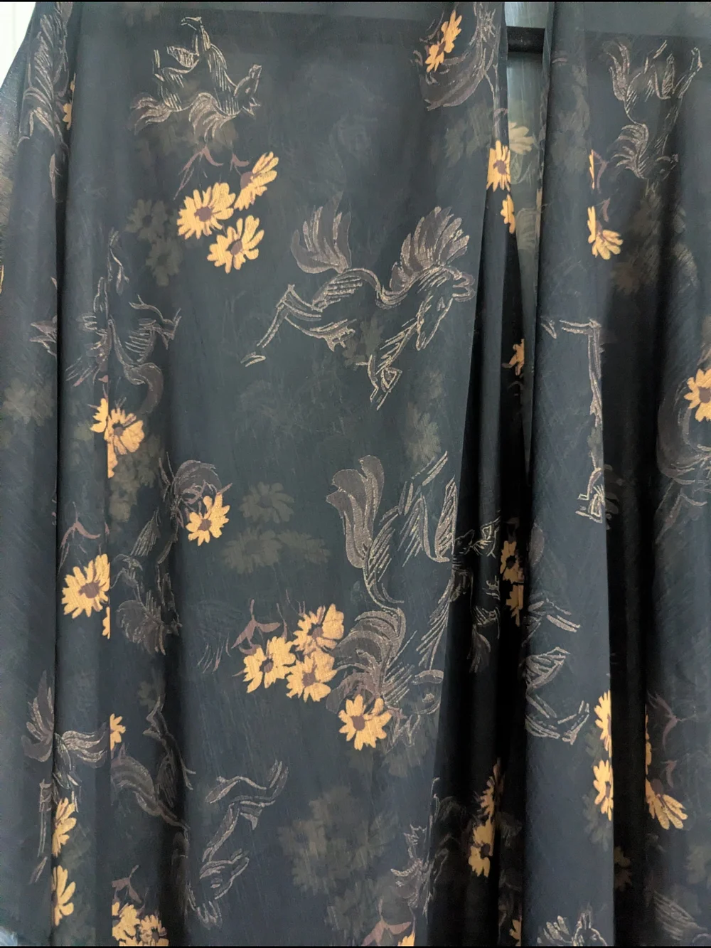 Tassel Cape | Wrap In Floral Print